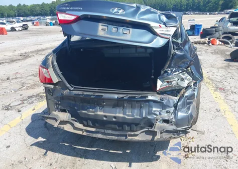 2013 Hyundai Sonata Gls z USA, uszkodzony, nr VIN 5NPEB4ACXDH810969